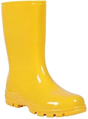 Asgard Women's Mid Calf Rain Boots Printed Waterproof Rubber Boots Short Garden Shose - Image 3