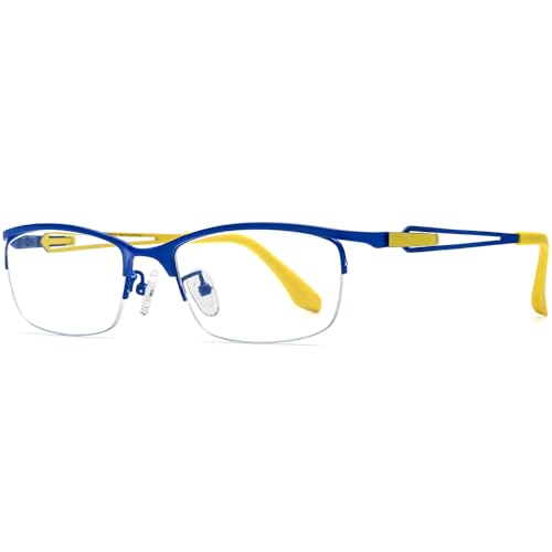 Image of FONEX Pure Titanium Glasses Frame Men Square Eyeglasses Optical Eyewear F85775