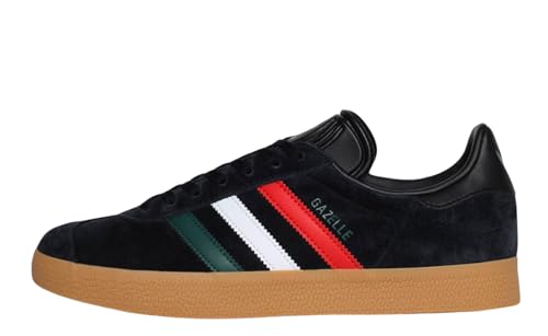 adidas Gazelle Indoor Mens Black/Scarlet/Green Sz 11