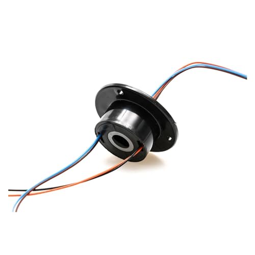Connecteur de joint conducteur anti-torsion câble bague rotative creuse 10mm 4CH