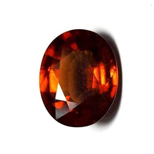 Grenat hessonite naturel gomed non chauffé pour équilibrer les énergies de Rahu