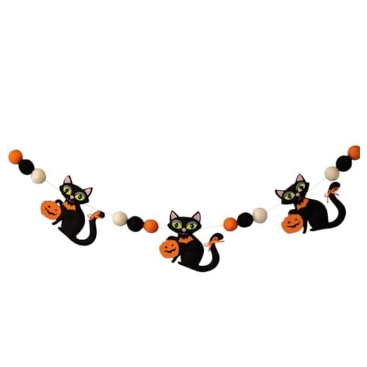 Handmade Halloween Felt Garland