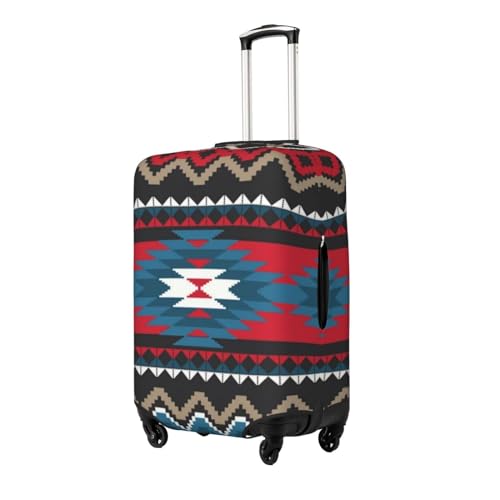 Native American Indian Tribal Travel Luggage Cover Elastic Suitcase Protector Fits 18-32 Inch Luggage2