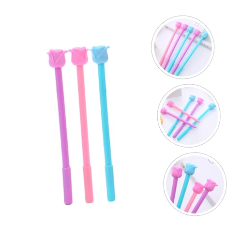 Homoyoyo 12 Pcs 0.5mm Rose Model Gel Ink Roller Pens miniatura 5