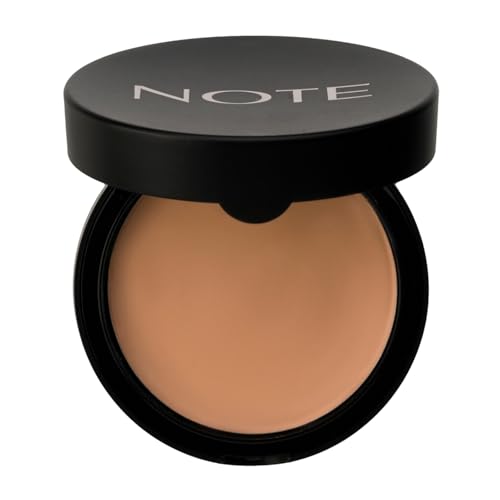 Image of Note Cosmetique Luminous Silk Compact Powder - Medium Buildable Coverage - Weightless Setting Powder Foundation - 01 Beige - 0.4 oz