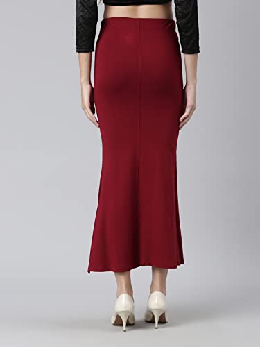 Image of TWIN BIRDS Saree Shapewear for Women | Super Soft Viscose Elastane Saree Petticoat Skirt | Stretchable & Comfortable SareeShaper