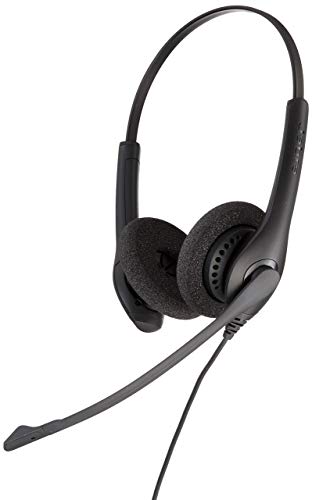 Jabra Biz 1500 Duo - Professional UC Wired Headset (Renewed)