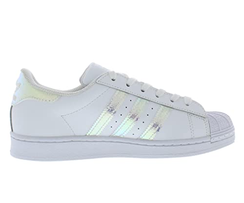 adidas Originals Superstar Girls Shoes Size 12, Color: White/Pink3