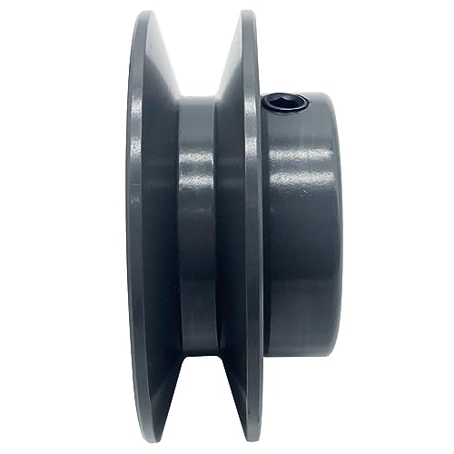 Cmfg AK2558 Ak25-5/8 V Belt Pulley, 2.5 Inch Od, 5/8 Inch Inch Bore,Cast Iron Material, Ak Mechanical V-Belt Pulleys Single Groove Pulley For"4L" Or"A" Or "3L" Belt thumb #3