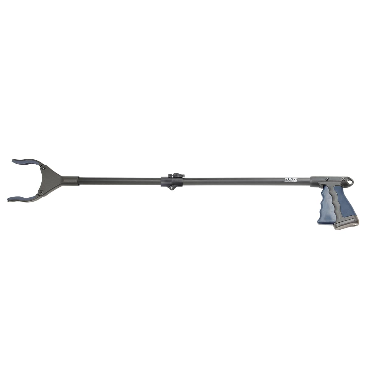 Tunze Pinze per acquario, 86 cm, in alluminio e acciaio inox, ganasce girevoli rivestite in gomma, strumento pieghevole a lunga portata