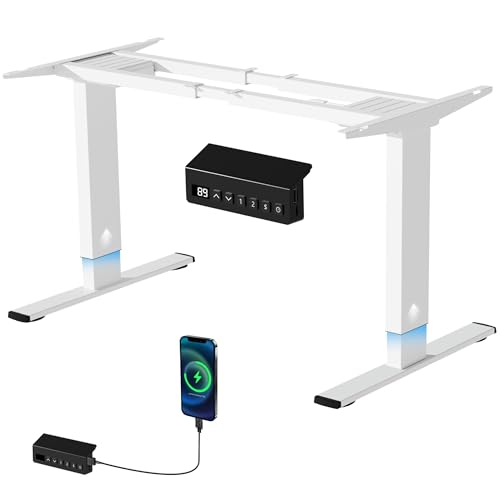 Amazon | ERGOMAKER 電動昇降デスク デュアルモーター スタンディング