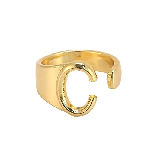 Bröllopslöfte ring, jubileumsring geometrisk justerbar design öppen ände engelska bokstäver fingerring för dekoration,