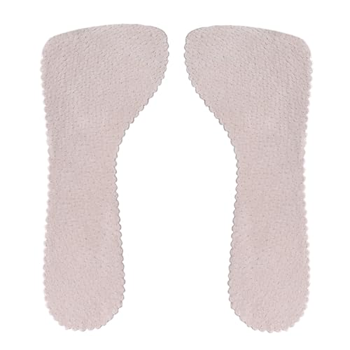 Semelles intérieures en cuir de porc Inserts talons hauts Semelles invisibles et auto-adhésives pour chaussures habillées, sandales