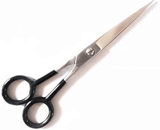 مقص تصفيف الشعر 7 انش - مقبض ناعم اسود - مع ضمان الرضا والجودة لمدة عام