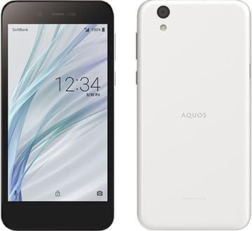 (Refurbished) SHARP AQUOS Sense Basic 702SH; Carrier: Softbank; OS Type: Android 8.0; Sale Time: Released February 16, 2018; Internal Memory: 32 GB ROM / 3 GB RAM (White)