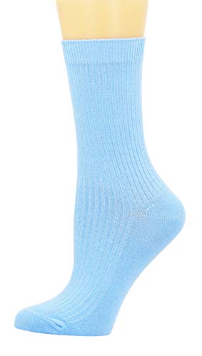 SEMOHOLLI Women Ankle Socks - Super Soft Combed Cotton Socks