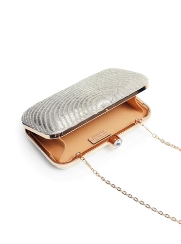Image of THE TAN CLAN Glitz Hand Embroidered Party Clutches for women Purses Luxury Evening Handbags for ladies