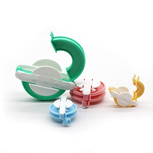 Enrolador de bolas de tecelagem Kits de fazer pompom, kit de tear de tricô de pom pom pom bola de pe