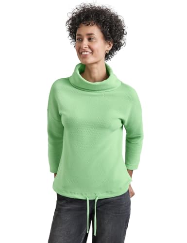 T-shirt texturé bicolore col large Street One maille fluide de qualité