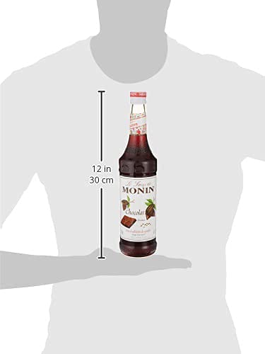 Image of Monin Chocolate Flavoured Syrup, Dark Brown, Medium, 700 ml