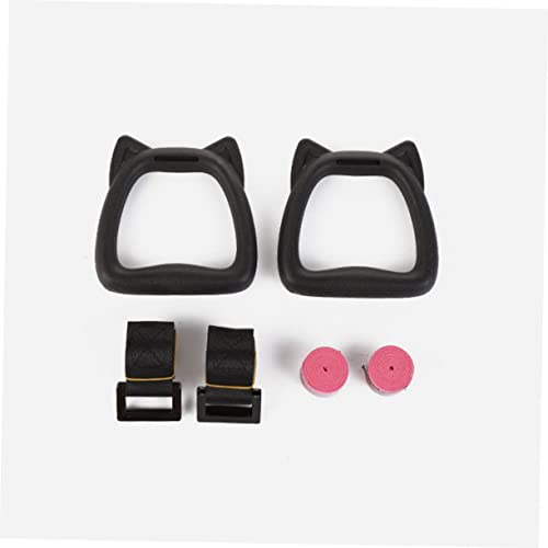 jojofuny 3 Sets Ausrüstungszubehör Für Gymnastik Im Innenbereich Klimmzüge Für Zu Hause Vollständig Hängende Kinder-Fitness-Gymnastikstange Bodybuilding-Zug Mit Kreisen Ringen – Bild 4