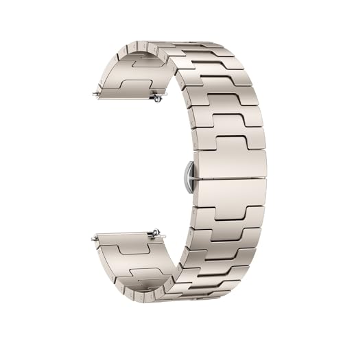 [PLYYQZM] 22mm H �^�X�e�����X�X�`�[���X�g���b�v .Hua wei �ɍ��� Watch GT 5 Pro GT5 GT4 GT3/3Pro GT2/2E/2Pro 46mm ���^���o���h �ɓK�p(Starlight color,For GT