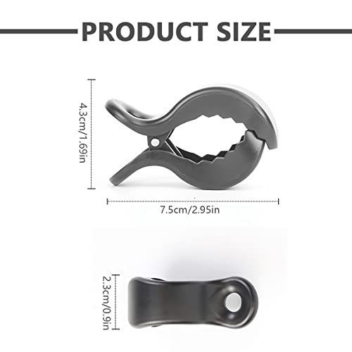 YUTOU - 6 mollette universali per passeggino, 6