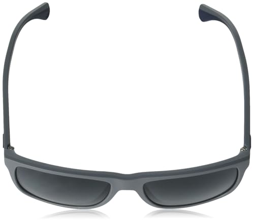 Emporio Armani Men's EA4033 Polarized Square Sunglasses, Grey, 56 mm4