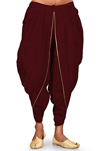 ARISHA Mens Dupion Art Silk Dhoti-(Free Size)-picture-33