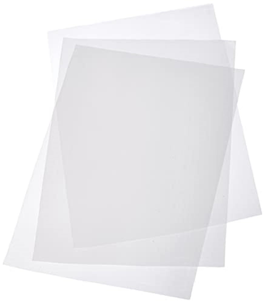 De Buyer 042032 Pack of 5 Sheets of icing Polyethylene 30 x 20 cm