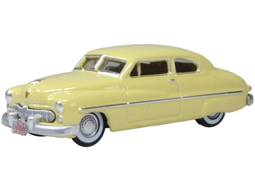 Oxford Diecast 1949 8 Coupe Calabash Amarillo 1:87 Escala miniatura 1
