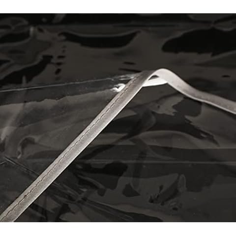 Vinylla Crystal Clear Easy Wipe Clean Vinyl Tablecloth or Protector Cover