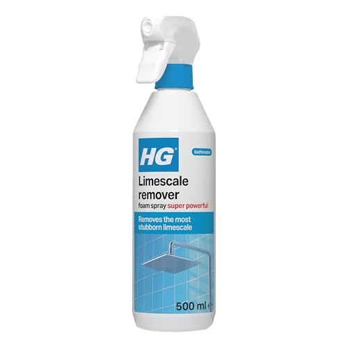 HG Limescale Remover Foam Spray Super Powerful, Bathroom & Kitchen Cleaner – 500ml