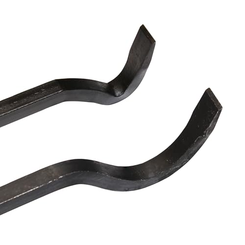 Image of Mayhew 61361 Dominator Specialty Pry Bar Set, 2-Piece | Set of 30 inch Die Bar & 30 inch Modified Rolling Head Pry Bar
