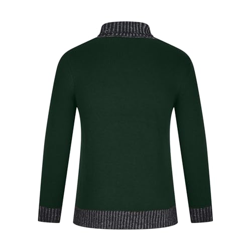 Muscularfit Men's V Neck Sweaters Pullover Long Sleeve Design Lightweight Knitted Sweaters Business Casual Pullover Sweater3