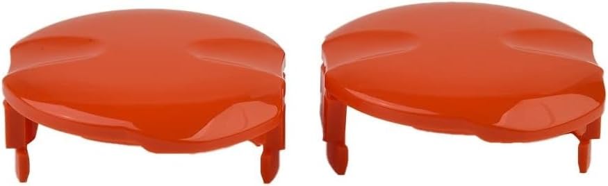 Zhanhai 2/4PCS Grass Trimmer Spool Cover Fits For FLYMO CONTOUR 500, 600, 700 FLY060 Strimmer Spool Cover Replacement Parts ﻿ (2PCS)