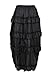 Zhitunemi Renaissance Costume Pirate Skirt: Steampunk Skirt Plus Size Corset Dresses - Renaissance Fairs & Medieval Festivals Black M/L