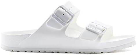 Birkenstock Sandálias brancas unissex Arizona Essentials EVA - 40