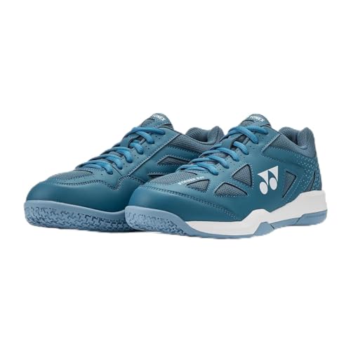 YONEX Strider Ray Badminton Shoes - For Women Men & Children - Comfortable Entry Level Shoe with Power Cushion - Non-Slip Sole blue 9 UK