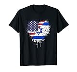 Photo Gallery americano israeliano america usa israele bandiera amore cuore forma maglietta Photo Gallery americano israeliano america usa israele bandiera amore cuore forma maglietta