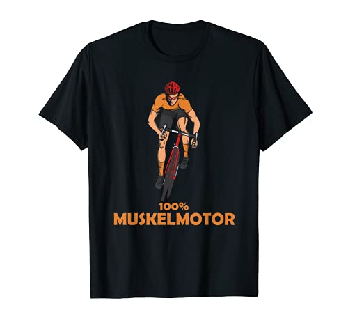 Motore muscolare, bici elettriche, bicicletta, proverbi bici da corsa, ciclisti da corsa Maglietta