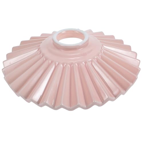Image of Angoily Ceramic Lampshade 7.87X7.87X2.16 Inch White Pendant Light Cover Replacement for Ceiling Lamp Shade Chandelier Suitable for Dining Room Bar Bedroom