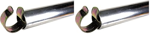 Clips à 2 becs CAO ø 20mm en acier cadmié pour fixation tube