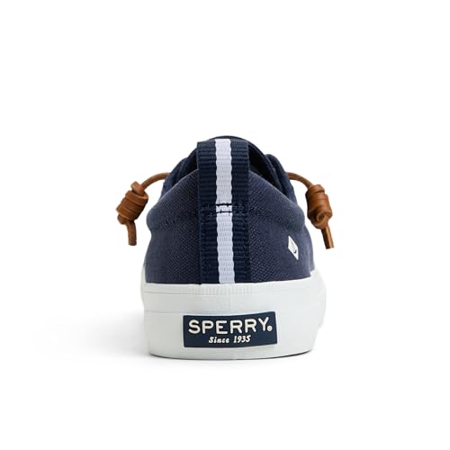 Sperry Women's Crest Vibe Sneaker, Navy, 6 Wide3
