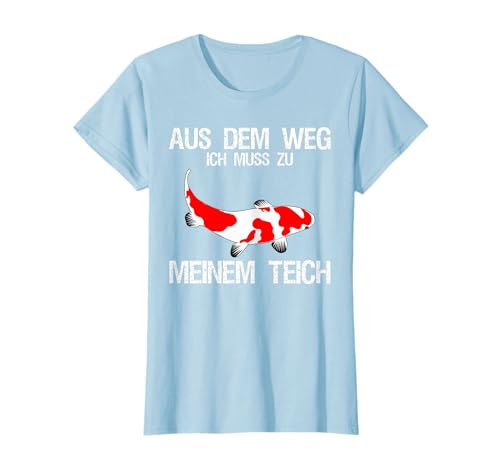 Aus Dem Weg Koi Fisch Geschenk Koi-Karpfen Japan Kultur T-Shirt