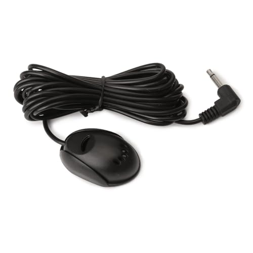 GONFEN Mini Microphone Externe Universel de 3 m de Longueur avec Prise CC Standard de 3,5 mm pour autoradio BT Call Audio GPS stéréo Navi ou PC Enregistrement d’Ordinateur Portable ES009