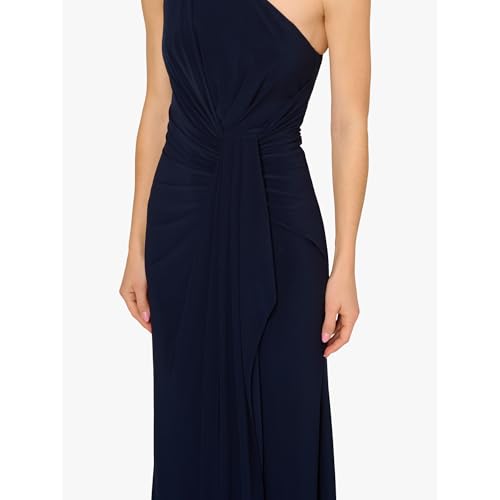 Image of Adrianna Papell Women's One Shoulder Jersey Dress