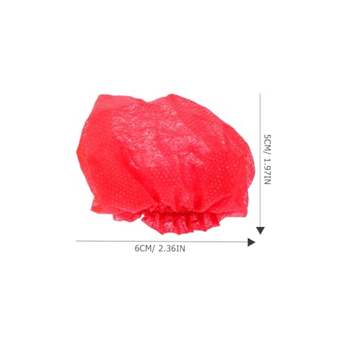 Abaodam 200Pcs Capas De Microfone Descartáveis ​​Capas De Pára-Brisas De Microfone Não Tecido Elásti