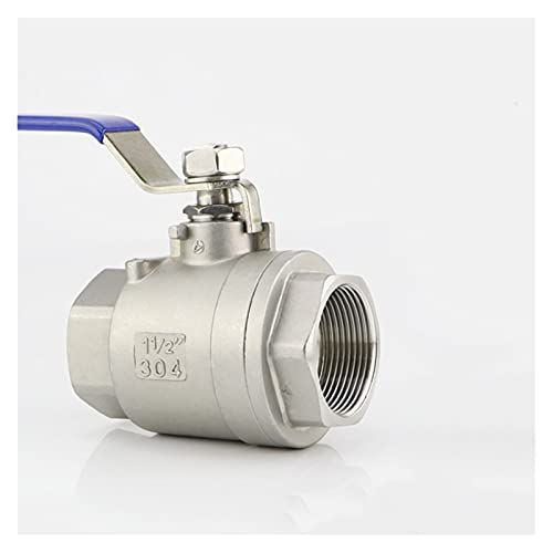 Válvula de bola de dos piezas rosca interna BSPT para tuberías de agua y calefacción por gasóleo 5