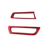 YOUTOOCAR 2PCS Side Air Vent Covers Compatible with Kia K5 2021-2025 Accessories (Red)